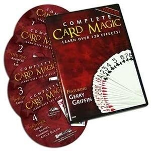 complete card magic dvd, kaartgoochelen leren