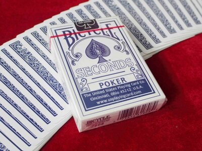 Bicycle seconds blue