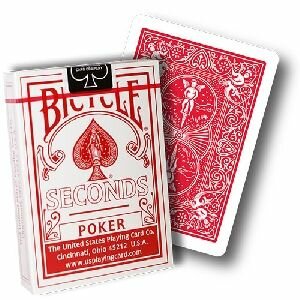  Bicycle rider poker red SECONDS