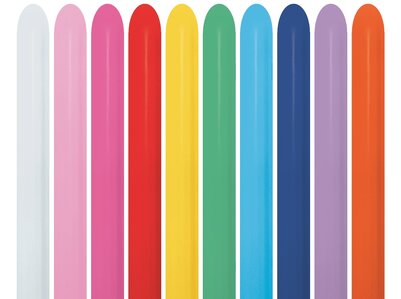 Modelleerballonnen 260 - Fashion Assortiment - 000 - 100 Stuks