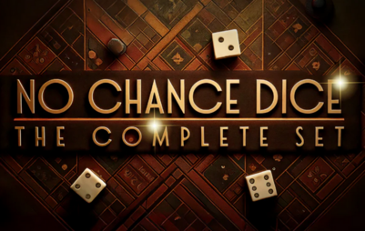 No Chance Dice Set by Alakazam Magic