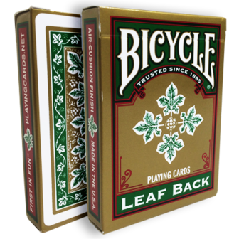 Bicycle Leaf Back Deck (Green)