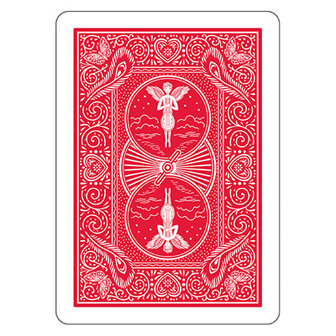 Bicycle Mandolin Deck Rood