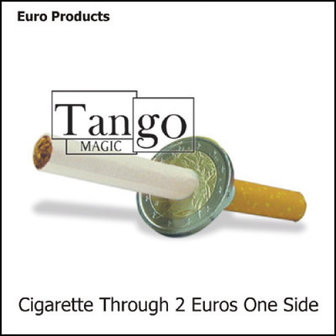 Cigarette Through 2 sided Euro