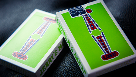 Vintage Feel Jerry&#039;s Nuggets (Green) Playing Cards