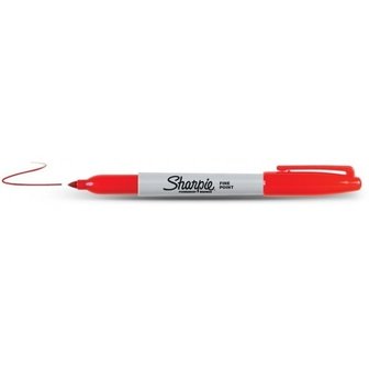 Sharpie Pen rood