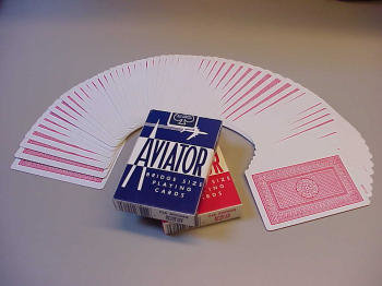 Cards Aviator Poker size (Red)