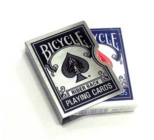 Bicycle card guard clip zwart