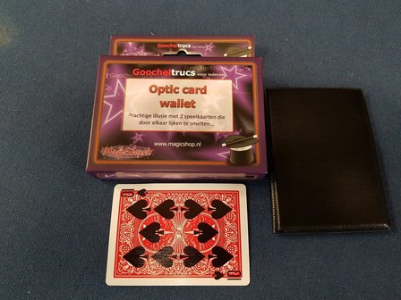 Optic card wallet