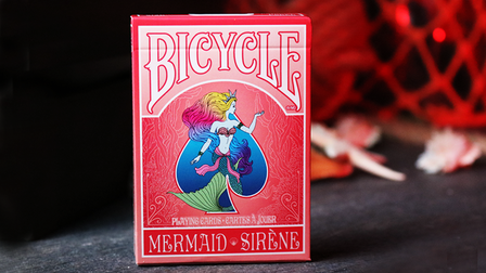 Mermaid Speelkaarten (Red)