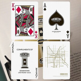 Gemini Casino Gold Playing Cards