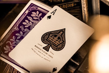 Monarchs paars  kaarten