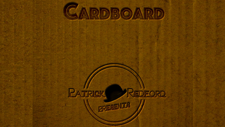 CARDBOARD The Book by Patrick G. Redford