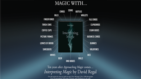 Interpreting Magic book by David Regal