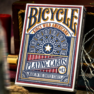 Kings Wild Bicycle Americana Playing Cards by Jackson Robinson