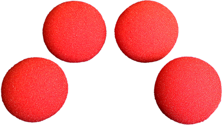 Sponsballen 1,5 inch rood