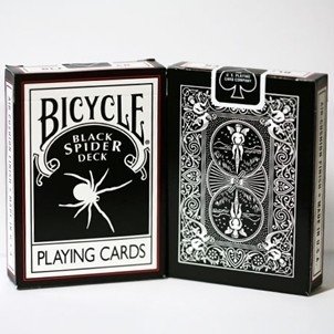 bicycle kaarten black spider