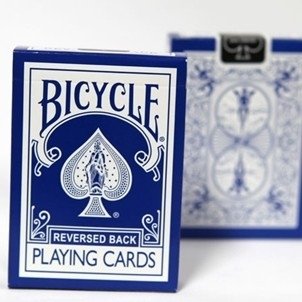 Bicycle reversed blue