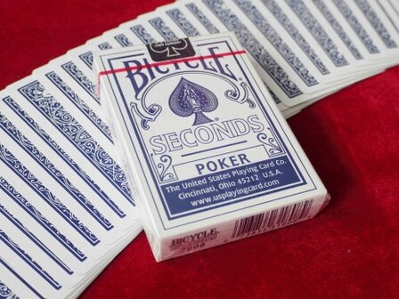 Bicycle seconds blue