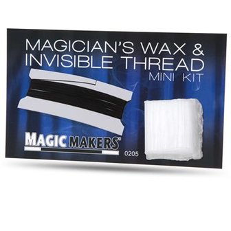 Invisible thread &amp; wax kit