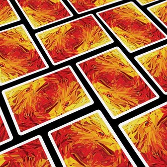 Phoenix speelkaarten by Riffle Shuffle