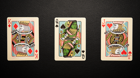 Ace Invaders Playing Cards