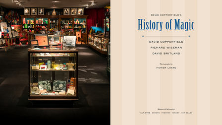 David Copperfield&#039;s History of Magic book