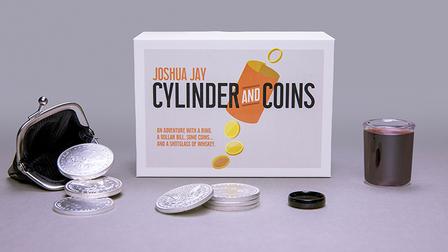 Cylinder and Coins by Joshua Jay