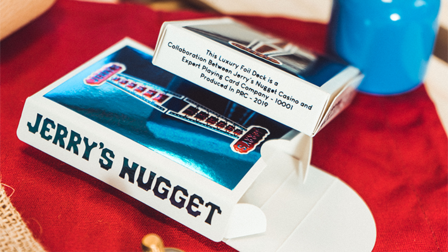 Vintage Feel Jerry&#039;s Nuggets (Blue Foil) Playing Cards