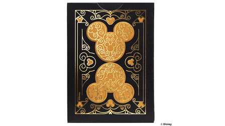 Bicycle Disney Mickey Mouse (Black and Gold) speelkaarten