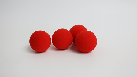 1,5 inch PRO Sponsballen (rood) by Goshman