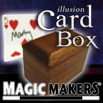 Illusion card box