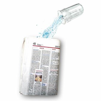 Water in de krant
