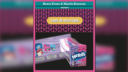 3D Candy Advertisement  by Henry Evans and Mysteries
