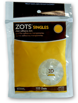 Sticky dots (1/2 inch Diameter)