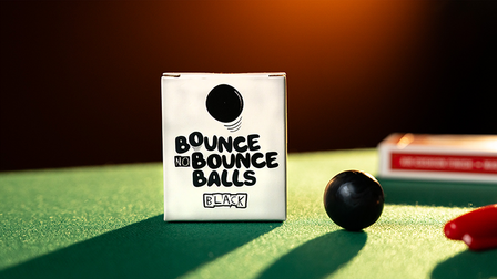 Bounce no Bounce Balls BLACK by Murphy&#039;s Magic
