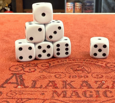 No Chance Dice Set by Alakazam Magic