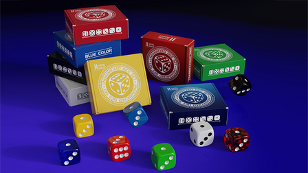 Regular Dice Set  by IARVEL Magic