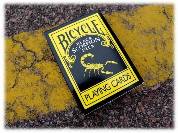 Bicycle Black Scorpion Deck