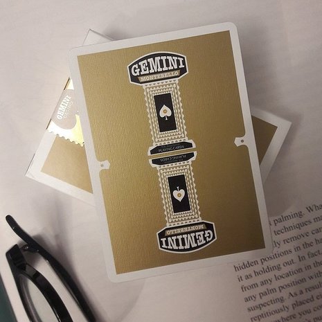 Gemini Casino Gold Playing Cards