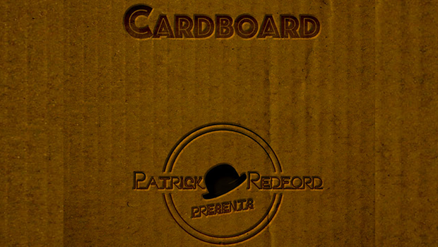 CARDBOARD The Book by Patrick G. Redford