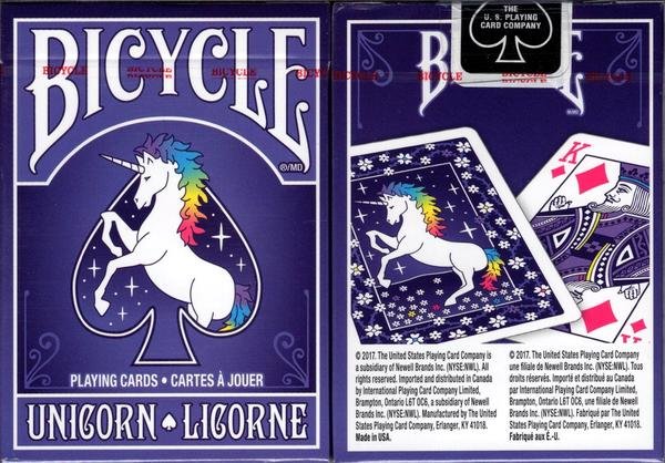 Bicycle unicorn speelkaarten