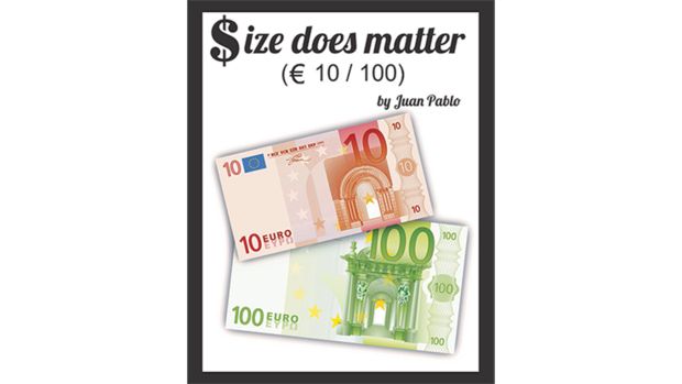 Size Does Matter EURO 10 to 100 by Juan Pablo Magic