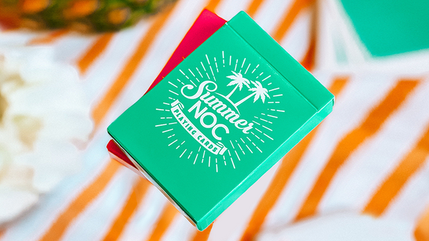 Summer NOC Pro Sunrise (groen) Playing Cards