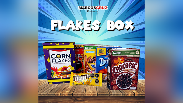 FLAKES BOX by Marcos Cruz