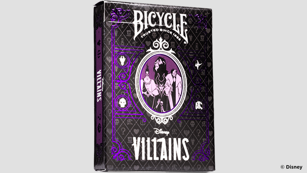 Bicycle Disney Villains (Purple) speelkaarten by US Playing Card Co.