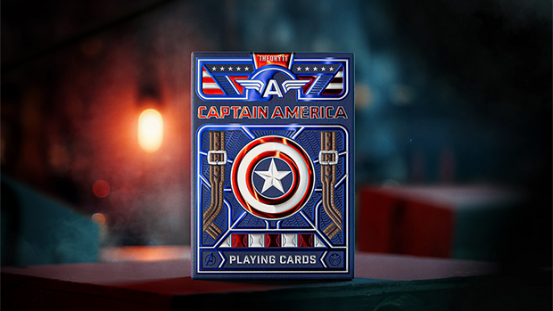 Captain America speelkaarten by theory11