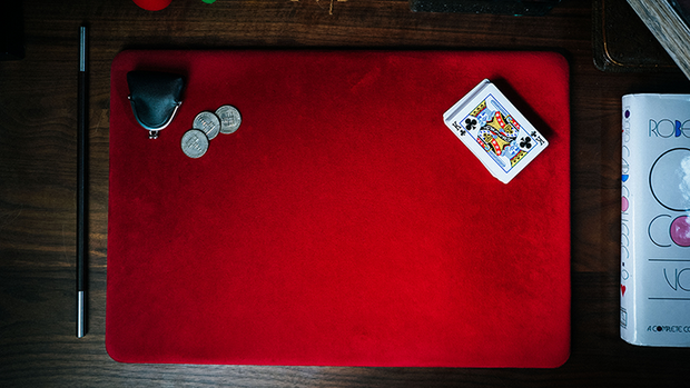 Suede Leather Medium Pad (Red) by TCC