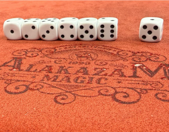 No Chance Dice Set by Alakazam Magic