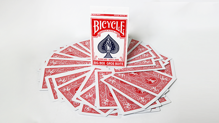 Bicycle Jumbo ESP 50 Cards Red 10 of each Goochelwinkel Magicshop